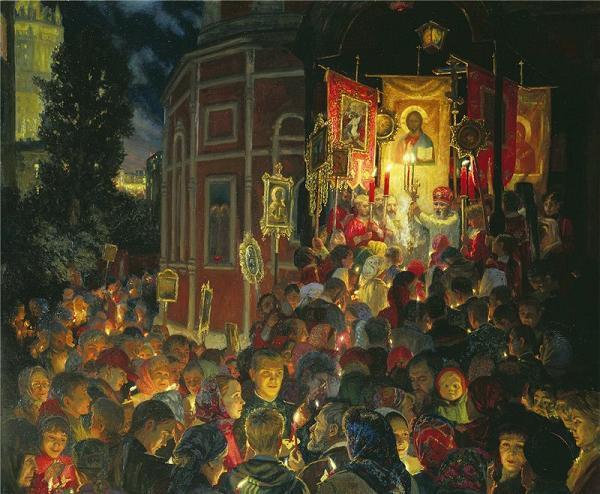 Пасха в русской живописи