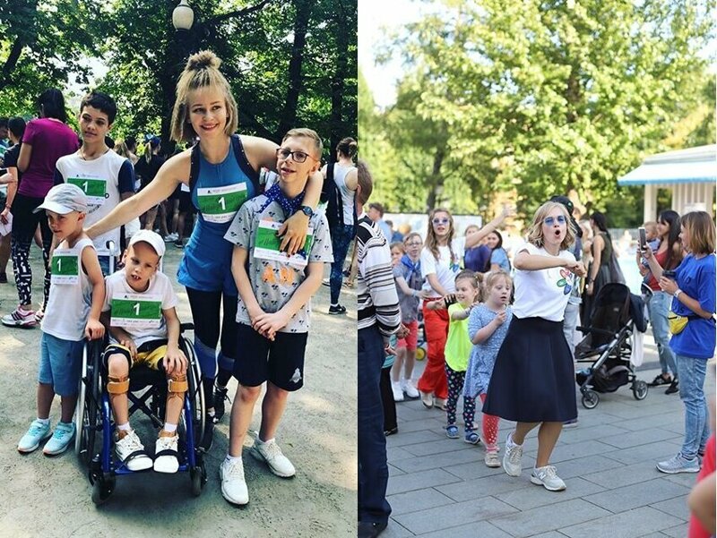 Юлия является членом Попечительского совета и соучредителем благотворительного фонда «Галчонок»