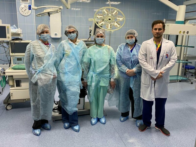 отправились на экскурсию по поликлинике и стационару