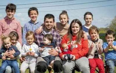 Четыре буквы и 11 имен из них. Многодетная семья не останавливается на этом